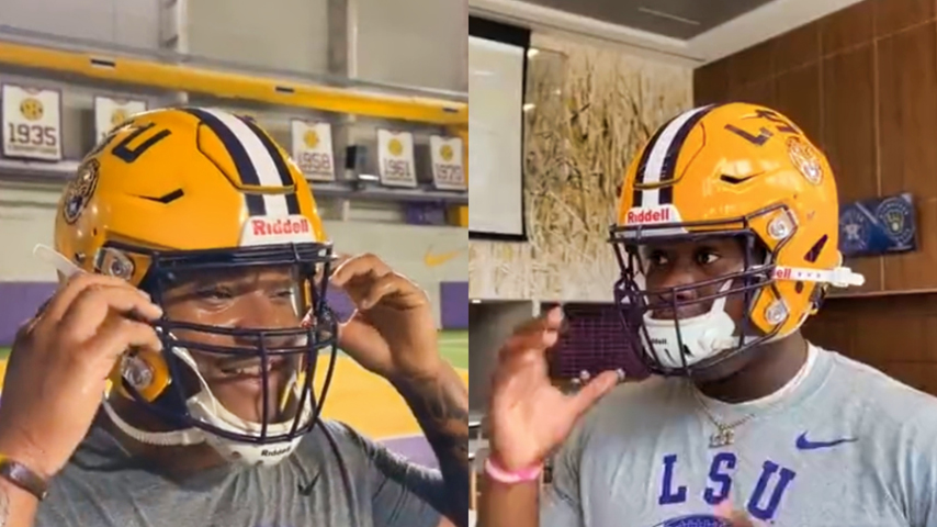 Lsu football best sale helmet for sale