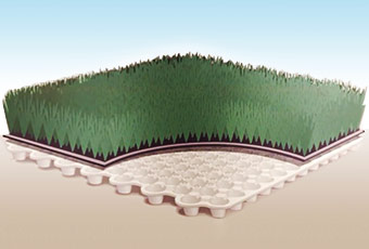 artificial turf designs improve safety underlayment protective impact system