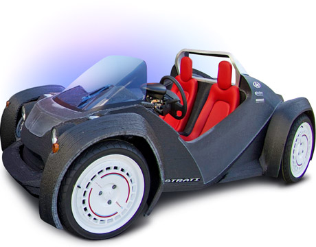 3d printer model car