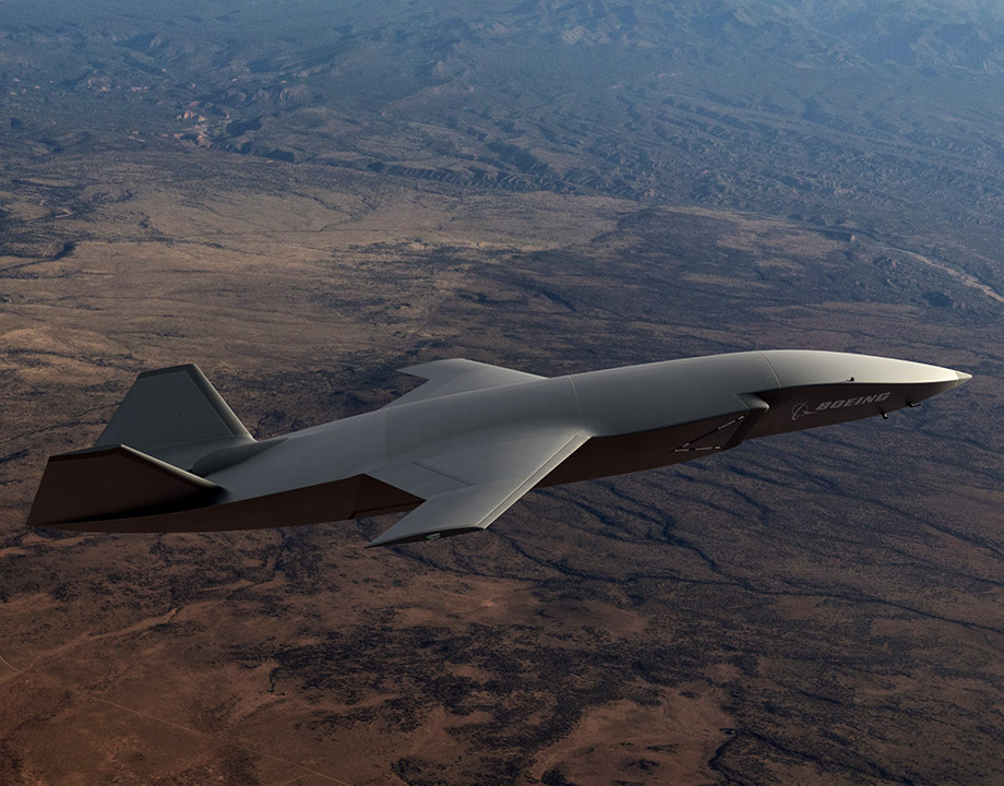 Unmanned fighter deals aircraft