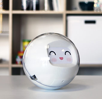 Cute store home robot