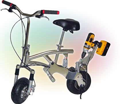 snap on electric bike