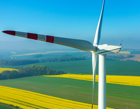 Wind turbine clearance tower